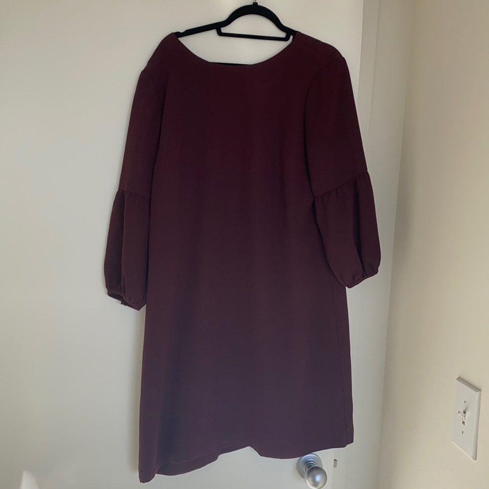 Maroon dress